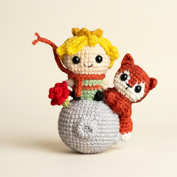 Amiguchis animados | Kit de Crochet