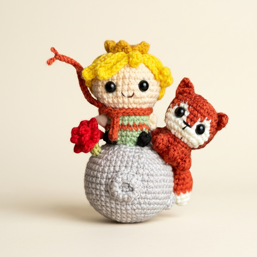 Amiguchis animados | Kit de Crochet