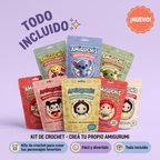 Amiguchis animados | Kit de Crochet